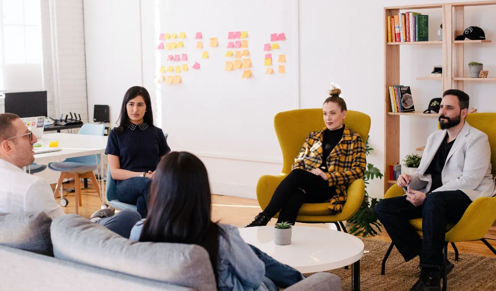 Group therapy session